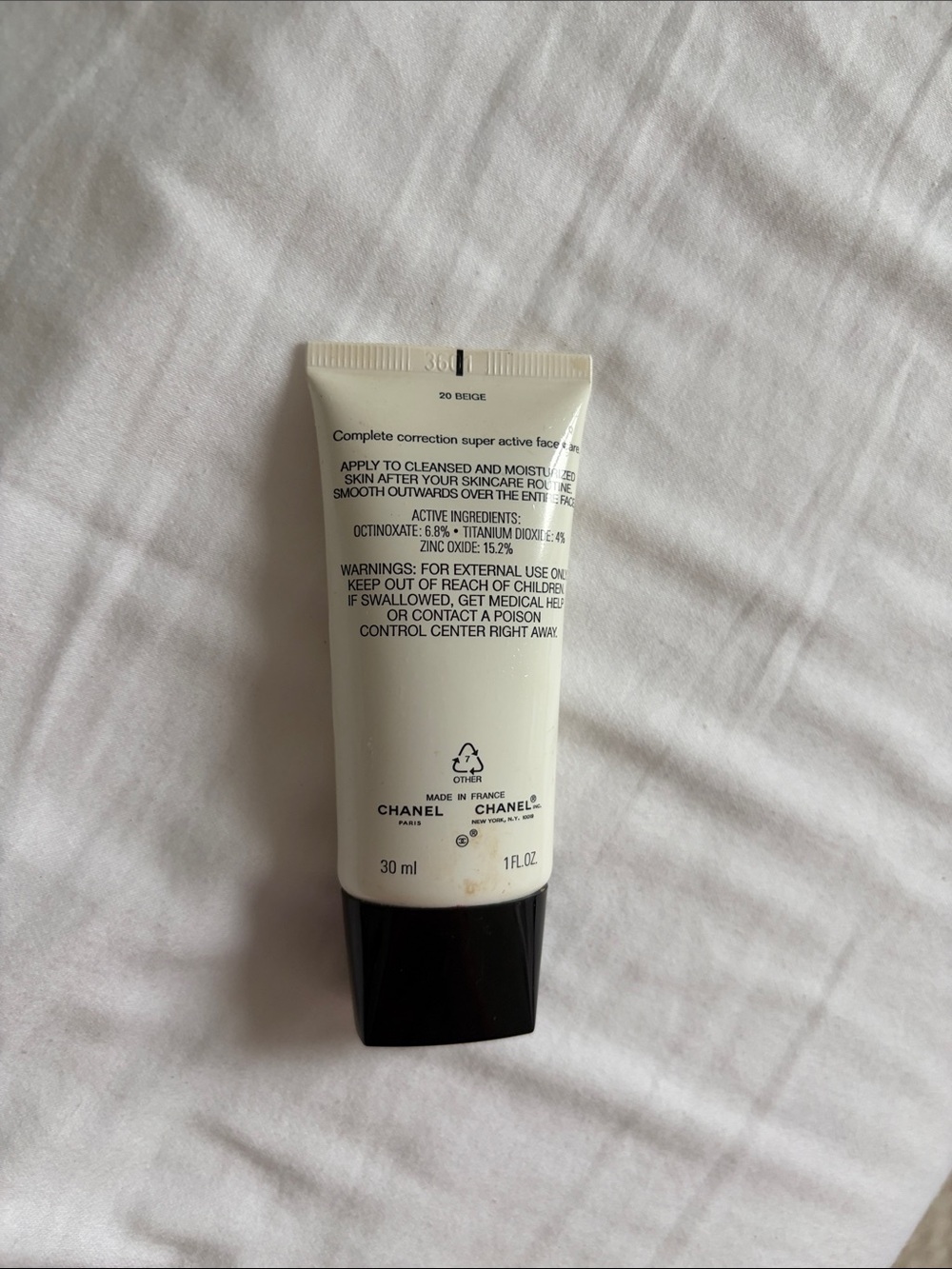 CHANEL CC Cream SPF 50 in 20 Beige - Picture 2 of 3